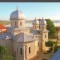CPI B 12051 CARTE POSTALA - BISERICA MANASTIRII DERVENT DIN LIPNITA, CONSTANTA