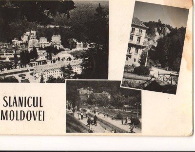 CPI B 10904 CARTE POSTALA - SLANIC MOLDOVA. MOZAIC, RPR foto