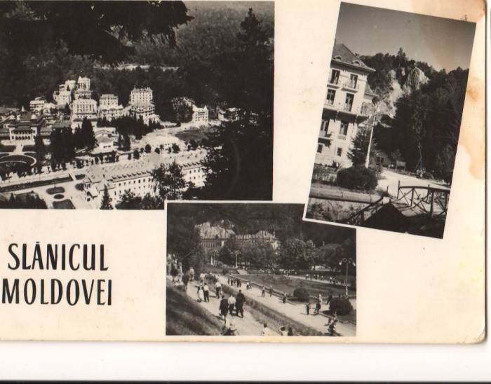 CPI B 10904 CARTE POSTALA - SLANIC MOLDOVA. MOZAIC, RPR