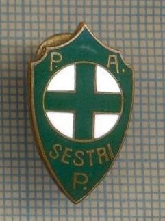 Y 565 INSIGNA - MEDICALA - P. A. P. SESTRI-CU TALPA -ITALIA -PENTRU COLECTIONARI foto
