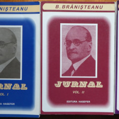 B. Branisteanu , Jurnal , Editura Hasefer , 2003 , 2004 , 2006 , prima editie