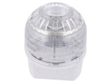 Semnalizator luminos și acustic alb, 106dB, IP65, 17-60VDC