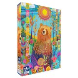 Puzzle Black Sea Lumea colorată: Ursuleț - 1000 de piese