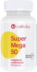 Super Mega 50 megadoză de Multivitamine si Minerale pentru Imunitate (90 tablete) - Calivita