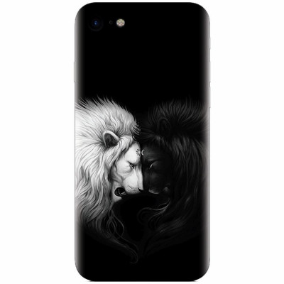 Husa silicon pentru Apple Iphone 6 Plus, Lions foto