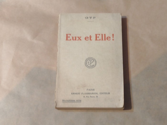 GYP - EUX ET ELLE ! Ed.1926