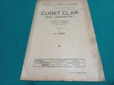 REVISTA CUGET LIBER *NOUL SĂMĂNĂTOR * CONDUSĂ DE N. IORGA - ANUL II, NR. 38, 31 MAI 1938 * 3 4 4