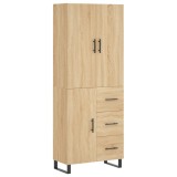 Cumpara ieftin Dulap inalt, stejar sonoma, 69,5x34x180 cm, lemn compozit
