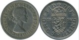 Scotia 1956 - 1 shilling, circulata