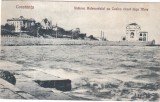 Constanta. Vederea Bulevardului cu Cuzino vazut despre Mare (circulata 1925)