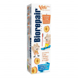 Pasta de dinti pentru copii cu extract de piersica Biorepair Kids 0-6 ani, 50 ml, Coswell