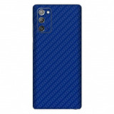 Cumpara ieftin Set Folii Skin Acoperire 360 Compatibile cu Samsung Galaxy Note 20 (Set 2) - ApcGsm Wraps Carbon Blue, Albastru, Oem