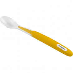 BabyOno Be Active Soft Spoon linguriță Yellow 6 m+ 1 buc