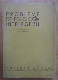 Ed. A. A. Smirnov - Probleme de psihologia intelegerii