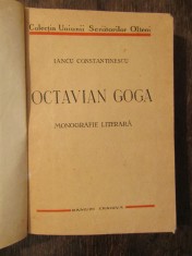 Octavian Goga - Iancu Constantinescu