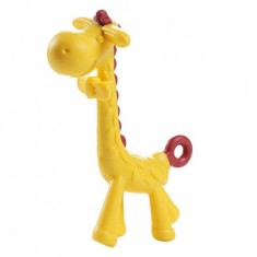 Jucarie Dentitie pentru Bebelusi, Zamo, Baby Giraffe, Educativa, pentru Dureri Gingivale, fara BPA,