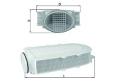 Filtru aer BMW X5 (F15, F85), X6 (F16, F86) Motor xDrive 50 i, 315x174x80mm, OE 13717638566