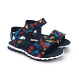 Sandale Baieti Bibi Summer Roller New II Blocks Naval 32 EU, Bleumarin, BIBI Shoes