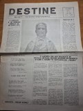ziarul destine - mai 1990 - anul 1,nr. 2 - scrisoarea lui eminescu catre ion slavici