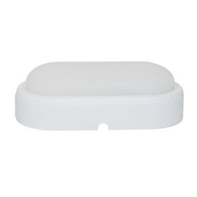 Aplica LED BAT Ovala 12W=100W, 6000K, lumina rece, cu protectie IP65 foto