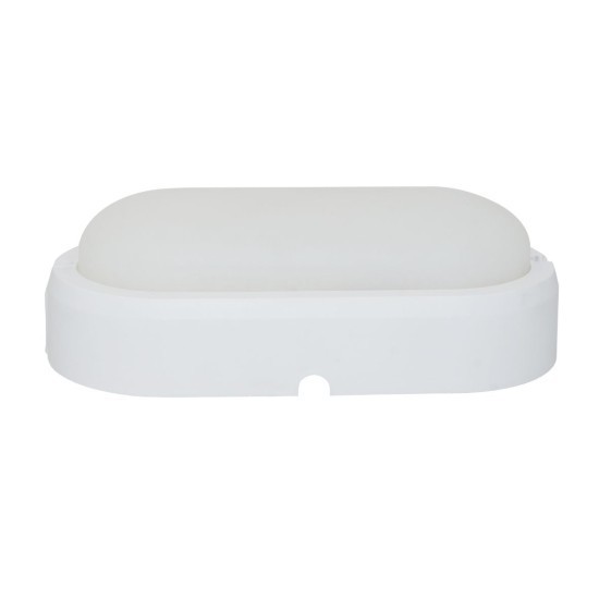 Aplica LED BAT Ovala 12W=100W, 6000K, lumina rece, cu protectie IP65
