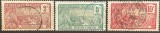 Guadelupa &ndash; Seria &bdquo;Paysages et Produits Locaux&rdquo;, 2c, 5c și 10c, Colonie Franceză (cca. 1905&ndash;1906)