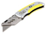 Cuțit pliant universal C.K 155mm pentru tăiere piele și carton