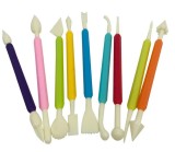 Set 9 Instrumente de modelat pentru cofetarie, Multicolor, 17 cm, TopBazar