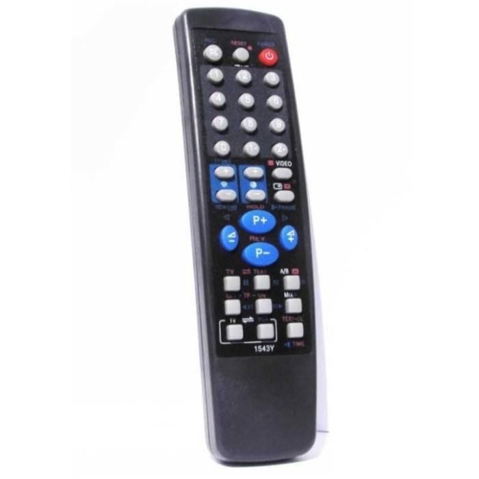 Telecomanda, universala, dinstanta de lucuru 10m, culoare , negru ,1543Y