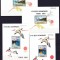 DB1 Fauna Pasari Sport Olimpiada Tokyo 1964 Guineea 4 x SS MNH