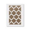 Sablon Perete vopsire, tencuiala 900x600x0.7mm Moroccan Fill Refolosibil, model MXSP7098, Oem