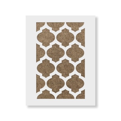 Sablon Perete vopsire, tencuiala 900x600x0.7mm Moroccan Fill Refolosibil, model MXSP7098 foto