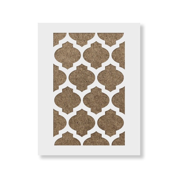 Sablon Perete vopsire, tencuiala 900x600x0.7mm Moroccan Fill Refolosibil, model MXSP7098