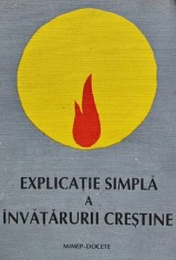 Explicatie simpla a invataturii crestine - 1992 (BG82)