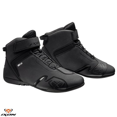 Ghete pentru scuter - motocicleta Roadster barbati All Season Ixon model Gambler MS culoare: negru Negru 45 foto