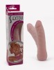 Dildo Realist Lybaile, TPR, 15.5cm, 3.3cm diametru, Natural, Flexibil - Donguri