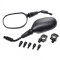 Set 2 oglinzi universale cu suporturi, prindere pe ghidon, culoare negru Cod Produs: MX_NEW LM0006
