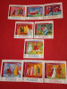 FUJEIRA, TEATRU SHAKESPEARE - SERIE COMPLETĂ MNH IMPERF., Nestampilat