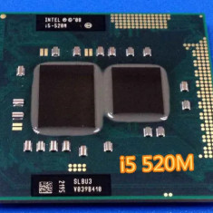 Procesor laptop Intel Core i5-520M 2.40 GHz 3M Cache