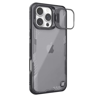 Husa pentru iPhone 16 Pro - Nillkin Iceblade Prop (with Camera Cutout) - Black foto