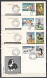 ROMANIA 1982 LP 1052 CAINELE PRIETEN AL OMULUI SERIE FDC