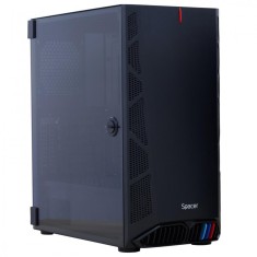 Carcasa spacer hunter atx midtower gaming fara sursa usa sticla securizata (balama) usb 2.0 x foto