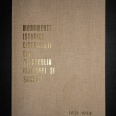 MONUMENTE ISTORICE BISERICESTI DIN MITROPOLIA MOLDOVEI SI SUCEVEI (1974)