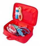 Trusa doctor MalPlay din lemn,7 piese