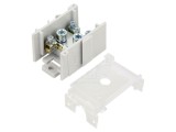 Bloc de distribu&Aring;&pound;ie 125A cu capac, gri, 35mm2 - SEZ DK