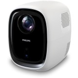 Videoproiector Philips NeoPix 130 Smart, 120 Lumeni, True HD 1280 x 720, HDMI, Wi-Fi, Alb