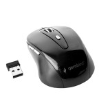 Mouse Gembird, Wireless, 1600 dpi, USB, Negru