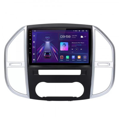 Navigatie Dedicata Mercedes Vito W447 (2014-2021) , Android, 10Inch, 2Gb Ram, 32Gb Stocare, Bluetooth, WiFi, Waze foto