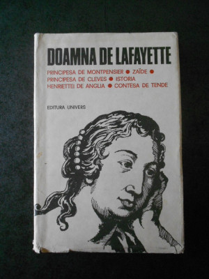 DOAMNA DE LAFAYETTE - PRINCIPESA DE MONTPENSIER, ZAIDE ... (Ed. cartonata) foto