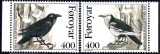 Insulele Feroe 1995 - Păsări, corb, serie neuzata